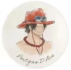 thumbnail image 1 of Bandai One Piece BROOK Nico·Robin Monkey D. Luffy Ace Nami Roronoa Zoro Yamato Ichiban KUJI Figura de anime Placa de cerámica L Recompensa, 1 of 5