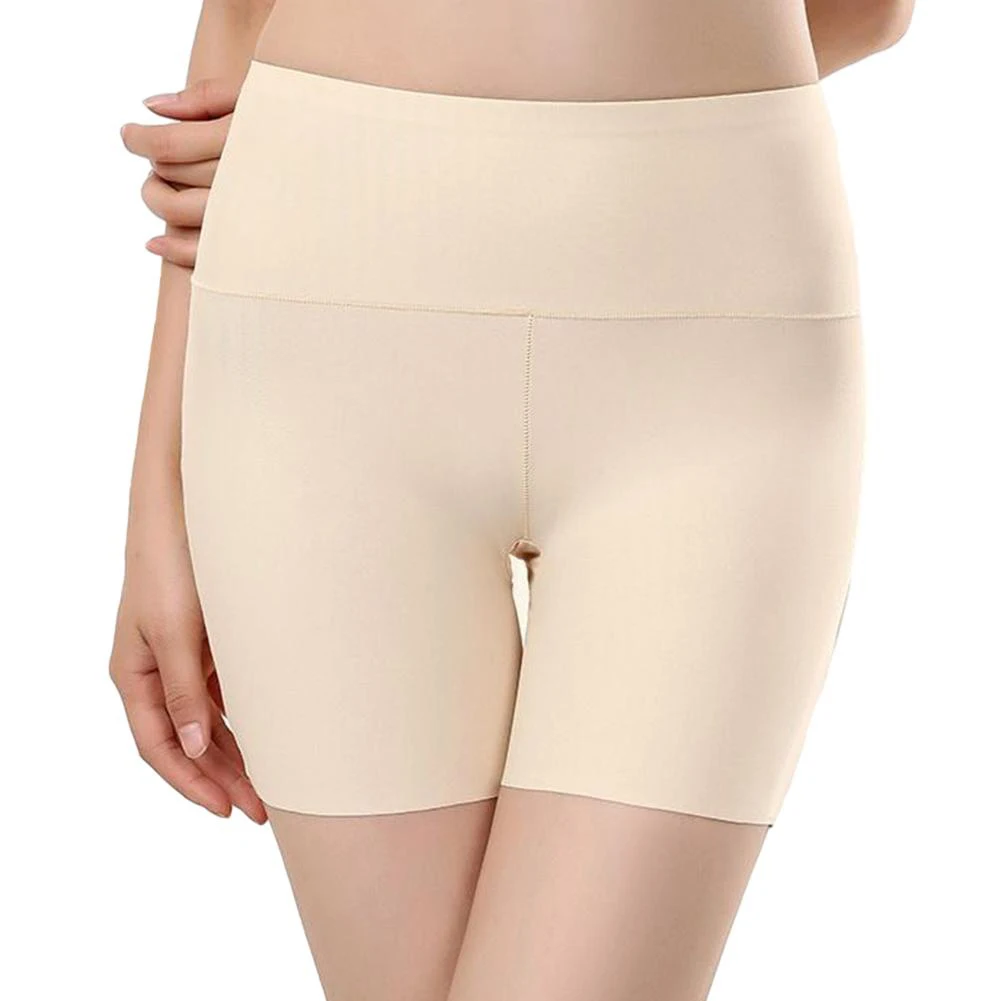 Underwear Safety Pants Girls Underwear High Waist Ice Silk Insurance Pants Leggings Panties Safety Shorts safety shorts high waist panties safety pants