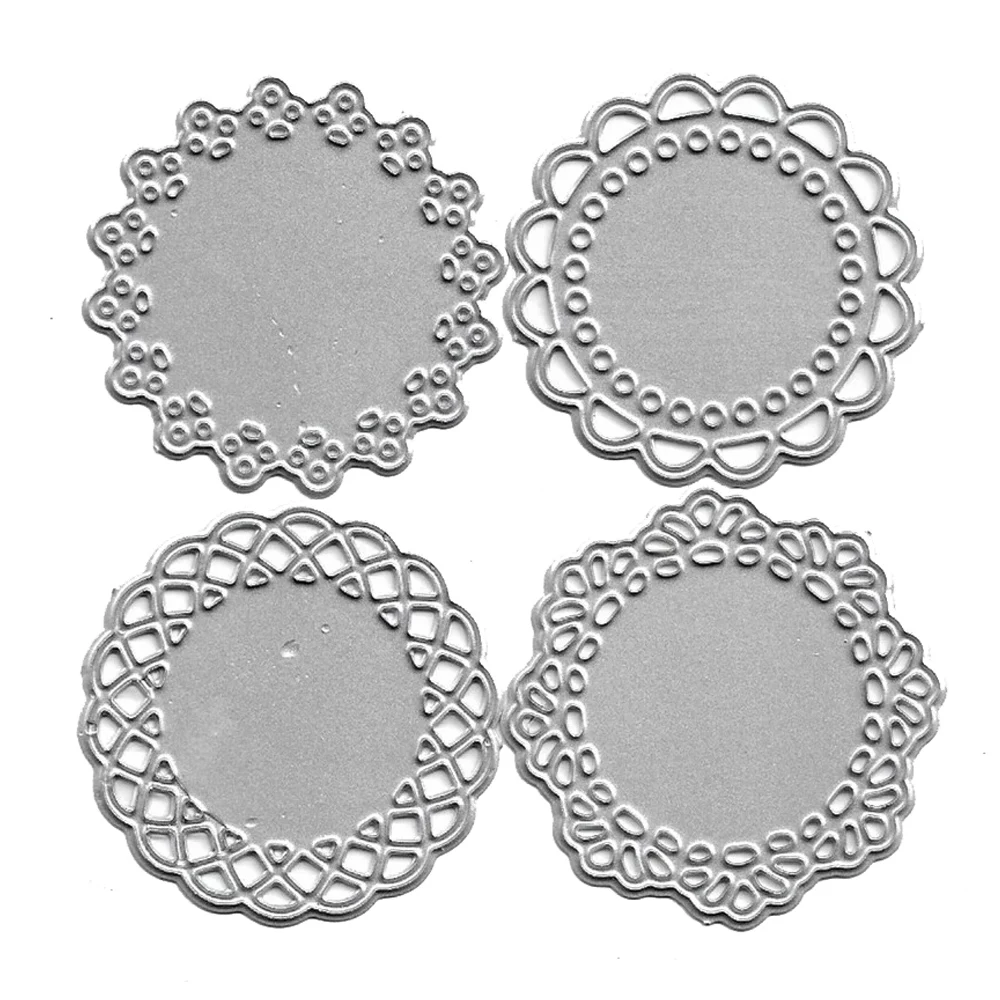 CircleDiesOvalMetalCuttingStencilsDIYScrapbookingStampingDie