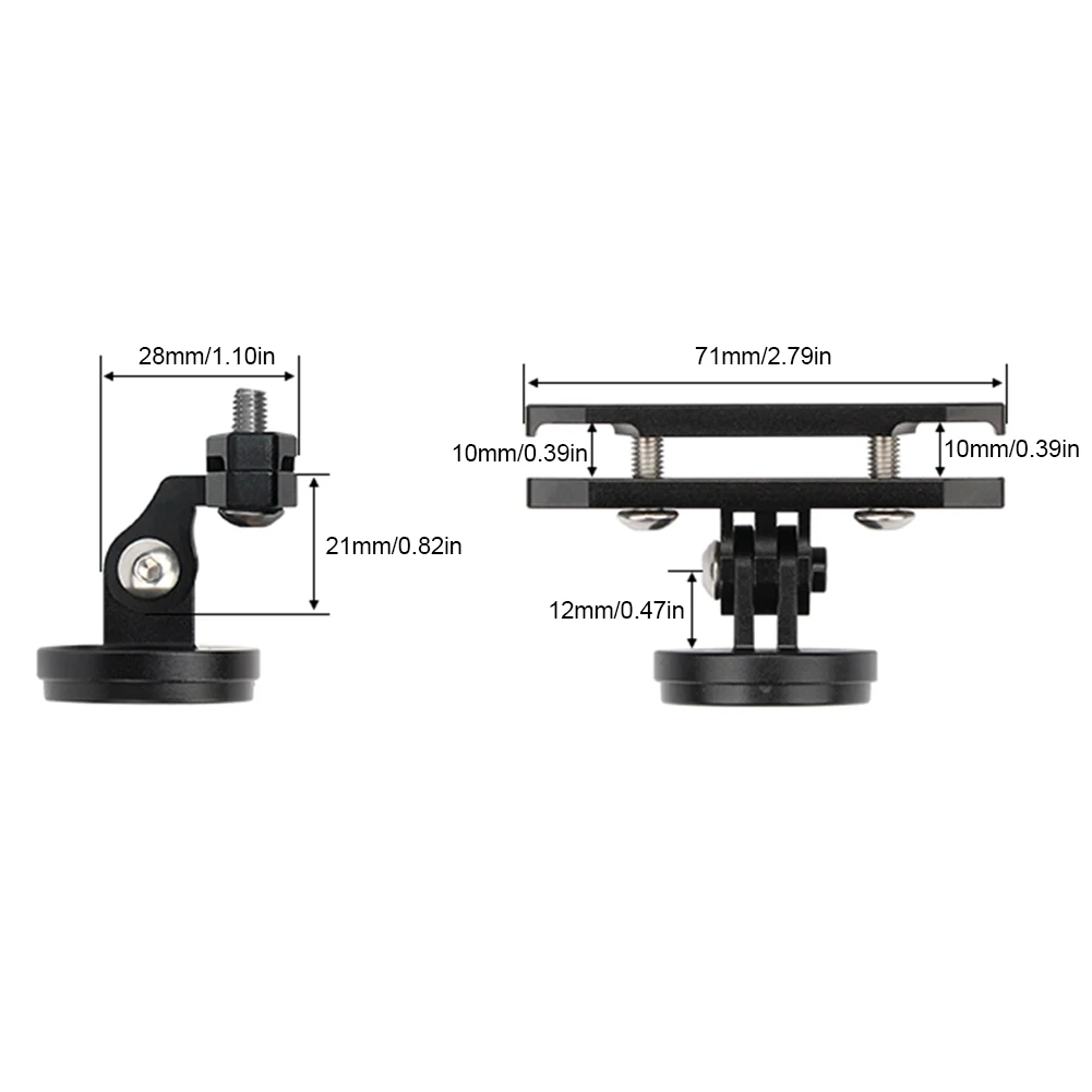 GUB 시트 포스트 마운트 알루미늄 합금 자전거 미등 카메라 컴퓨터 스탠드, 자전거 후미등 브래킷, 가민 바리아 레이더 선반용