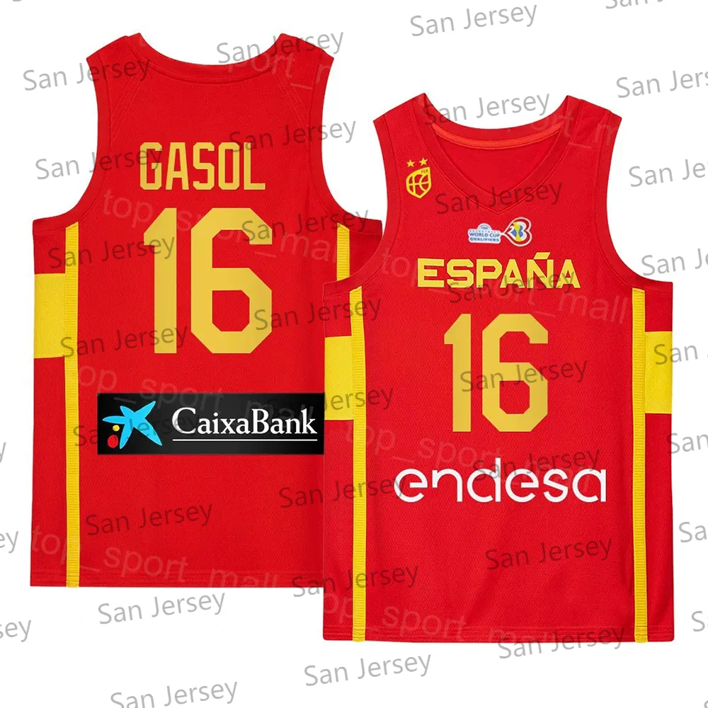 Football Jersey Spain Basketball Polyester Red White Breathable Quick Dry Moisture Wicking Anti-Pilling Anti-Shrink Men's