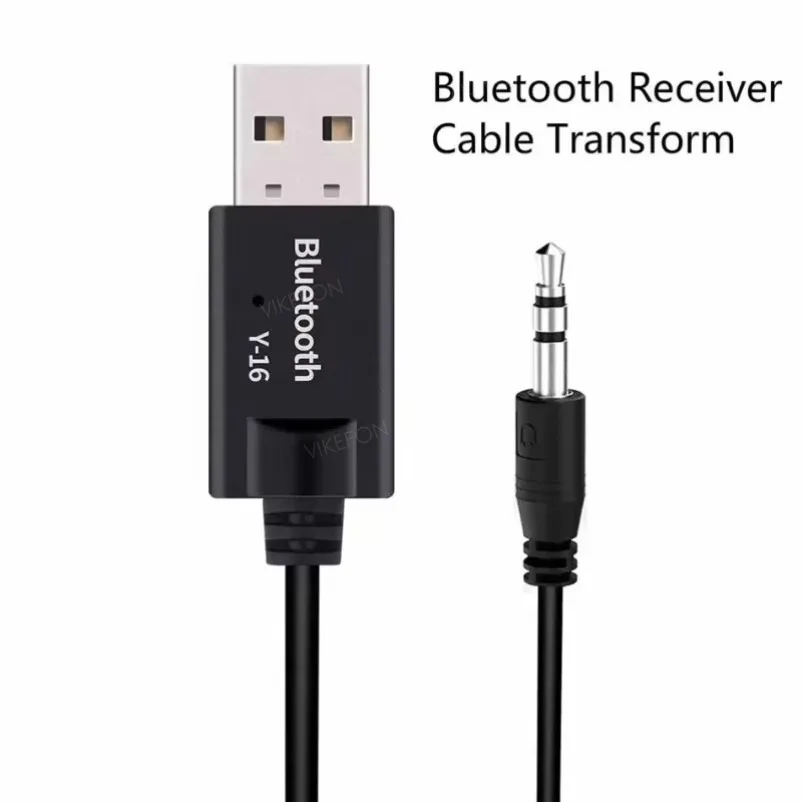 Bluetooth Adapter Wireless Audio Adapter Bluetooth 5.0 Receiver Car Kit 3.5MM 3.5 Jack AUX Auto Stereo Music USB Dongle for Car Speaker Amplifier