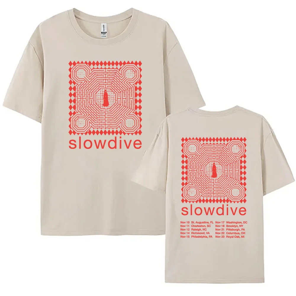 Slowdive Tour 2024 ׷ Ƽ   o  Ƽ ׷ μ Ƿ  streetwear unitees