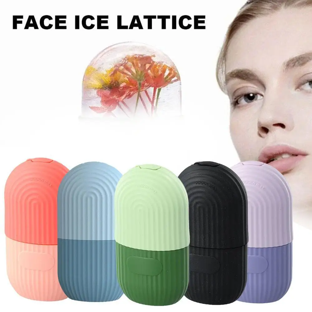 

Facial Ice Cube Mold Silicone Freezing Swelling Face Massager Moisturizing Washable Oven Icing Mould Beauty Health Skin Care