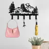 1Pc Metal Eagle Hooks Wall Art Decor-Eagle Hangers and Key Holder-Animal Theme Hooks Sweet Home Decor for Storage, Living Room 1