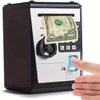 Fingerprint Bank Safe Box Money Boxes For Children Digital Coins Cash Saving Safe Deposit Mini ATM Machine Toys Kids Gift 1
