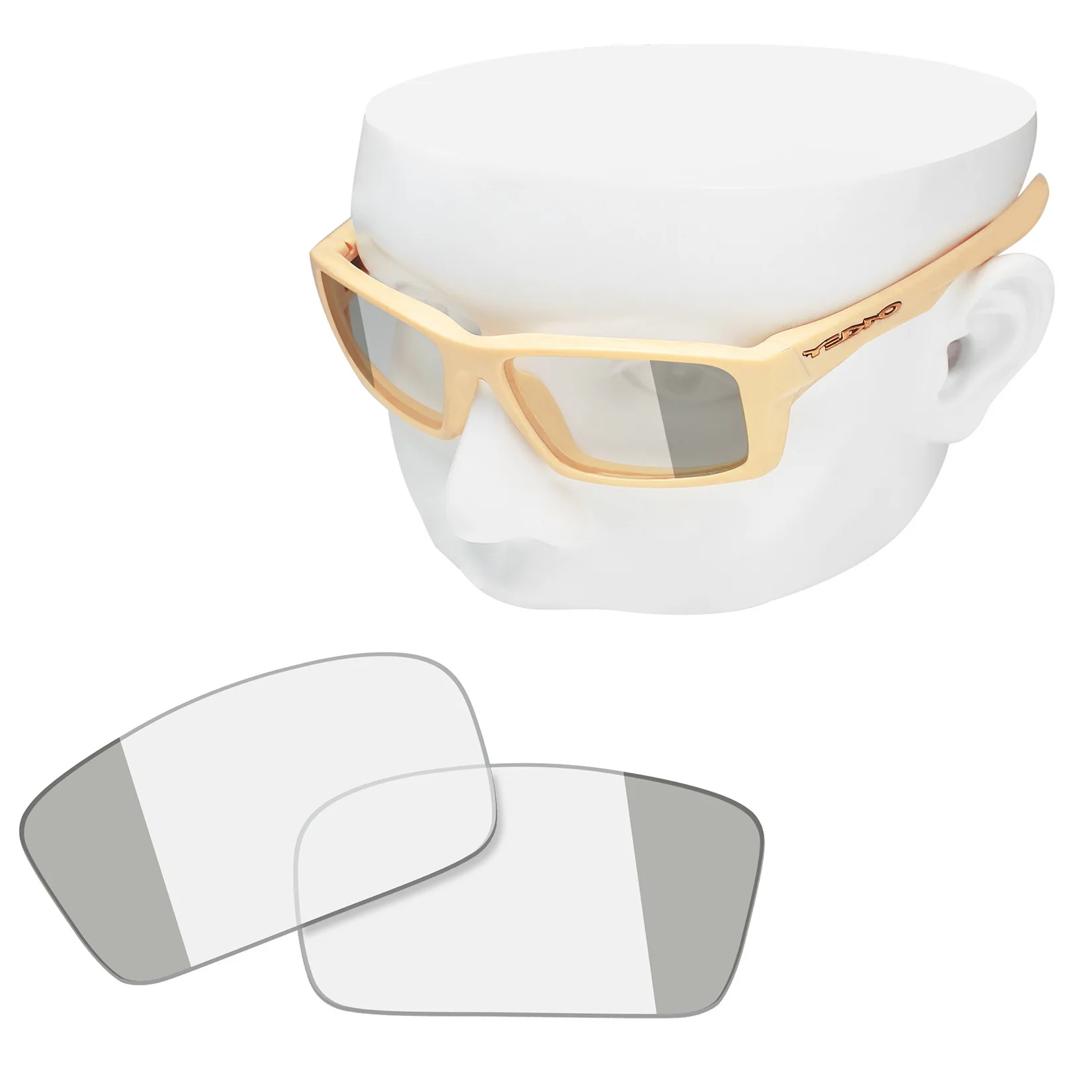 

Сменные линзы OOWLIT Eclipse фотохромные для солнцезащитных очков Oakley Twitch