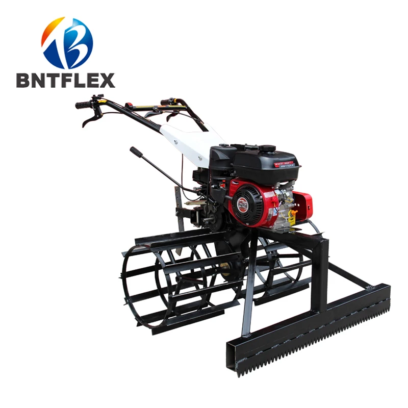 8 Hp small concrete paving ash loader, gasoline engine concrete floor cement leveling machine