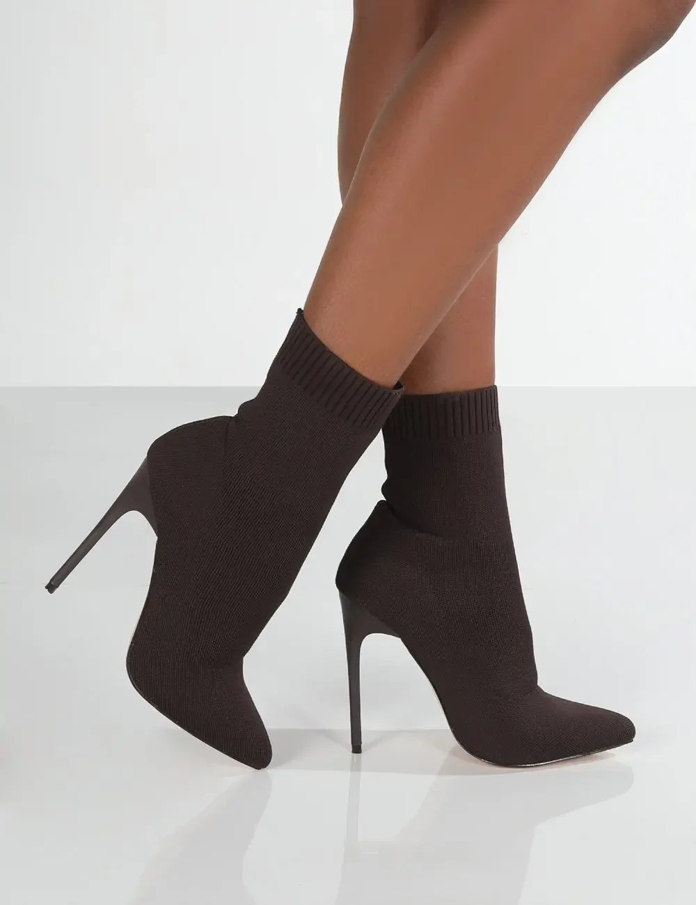 Black Booties Square Toe|women's Chelsea Boots High Heel