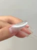 WS White Moonlight Cat Eye Gel Nail Polish Ceramic Cat Eye Explosion Flash Shows White without Grey Glass Beads 2