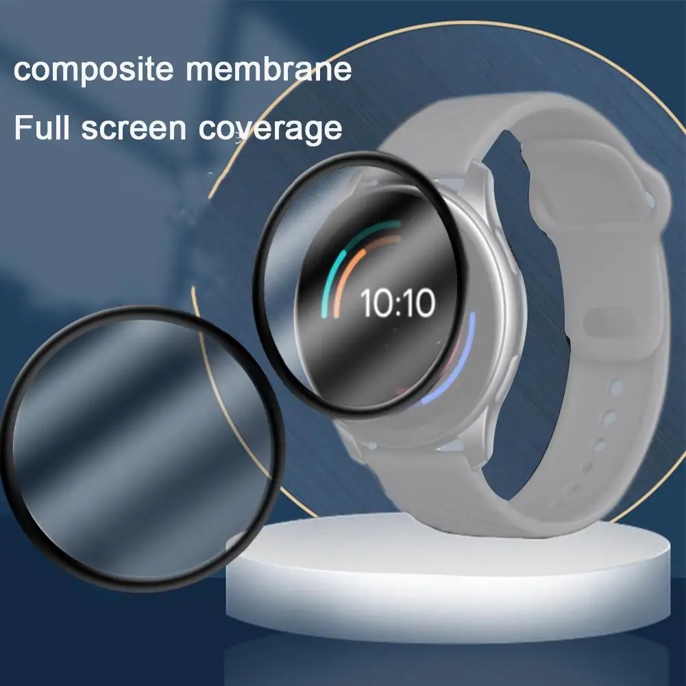 Per Oneplus Watch2 Pellicola Temperata Riparabile Antigraffio Smartwatch Schermo Sottile Trasparente Soft Ultra Film S9X4