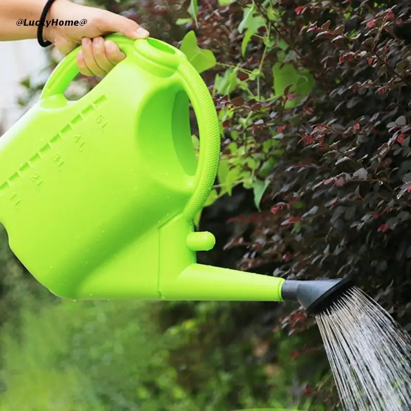 LargeCapacity5LWateringCanLongSpoutPortableManualIrrigationSmallSprayBottle