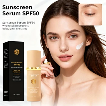 Sunscreen Foundation SPF50+ PA+++ - Full Coverage Long-Lasting, Waterproof Sweatproof for Outdoor