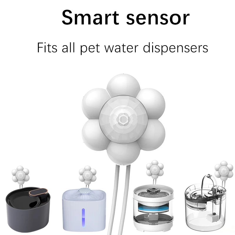 

Smart Water Motion Sensor Switch Cat Dog Water Fountain Dispenser Intelligent USB Universal Cat Automatic Feeder Accessories