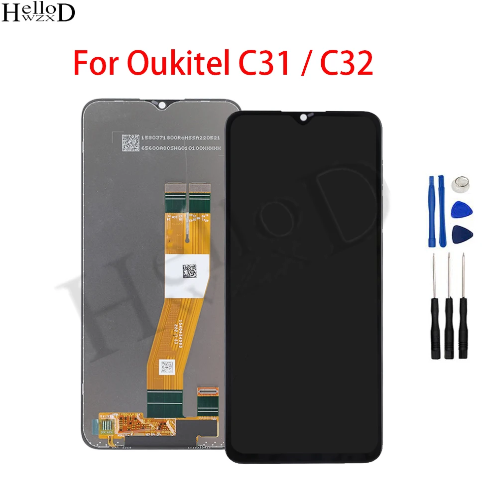 

100% Tested LCD Display For Oukitel C31 C32 LCD Display Touch Screen Digitizer Assembly LCDs Repair Parts