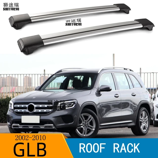 Barres de toit en alliage d'aluminium pour mercedes-benz, barres latérales,  bagages T1, croix R64.Toit, GLB, EQB, X247, 2020, 2021, 2022, 2 pièces -  AliExpress