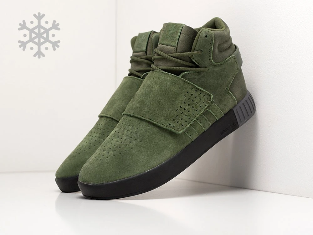 Sneakers Adidas tubular invader strap green winter for men| | - AliExpress