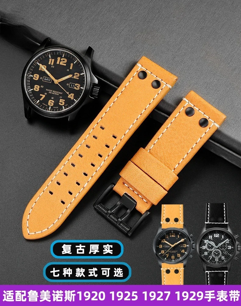 Für Louis Vuitton Herren Damen erste Schicht Rindsleder Uhren armband lv  Leder Uhren armband schwarz angehoben Mund 10 12mm Armband - AliExpress
