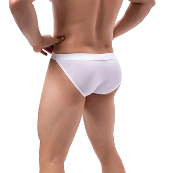 Intimo da uomo Slip a vita bassa Mutande comode elastiche traspiranti
