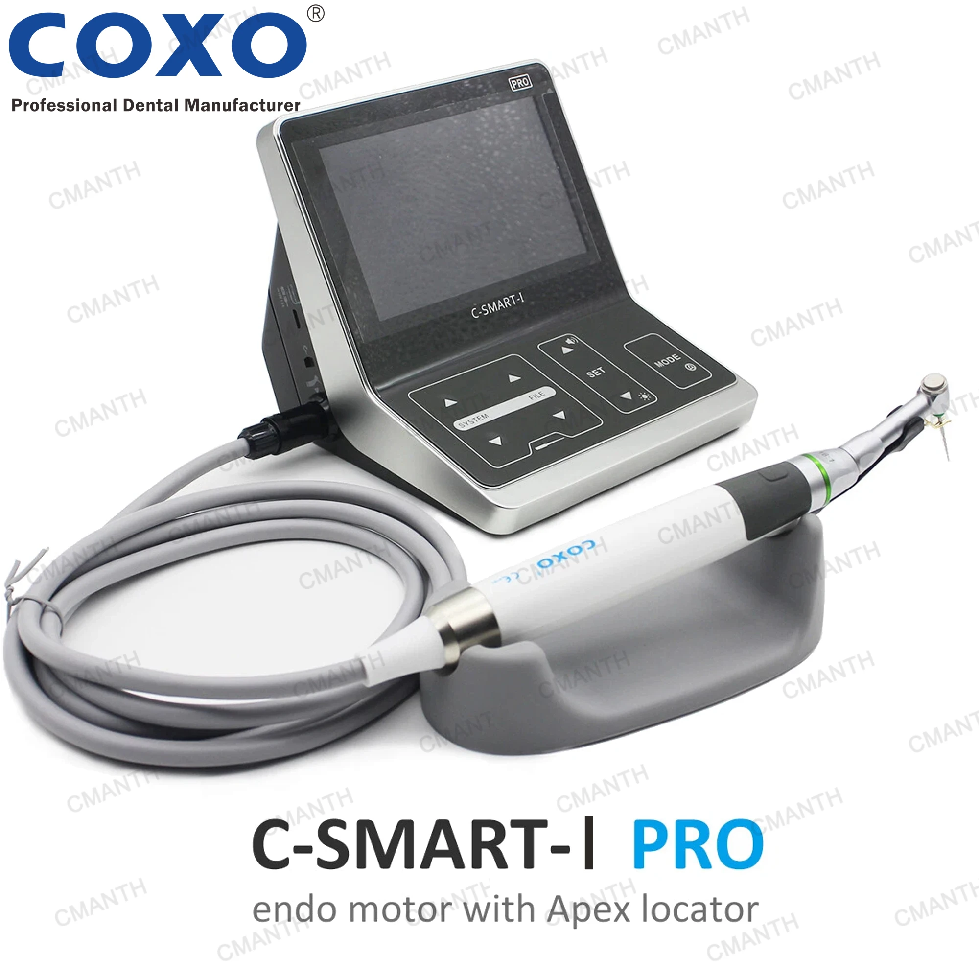 Motore Endodontico COXO C Smart I Pro con Manipolo LED Endo e Contrangolo 16:1 Mini NSK - Attrezzatura Odontoiatrica
