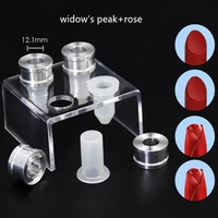 4 Cavities Simple Design DIY Makeup Cosmetics Lipstick Mould Silicone Lipstick Mold Making Tool 2