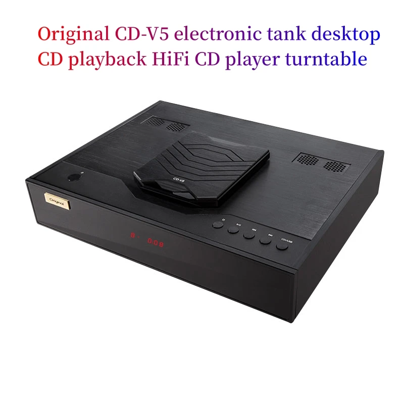 

New original CD-V5 electronic tube desktop CD player HiFi CD player turntable