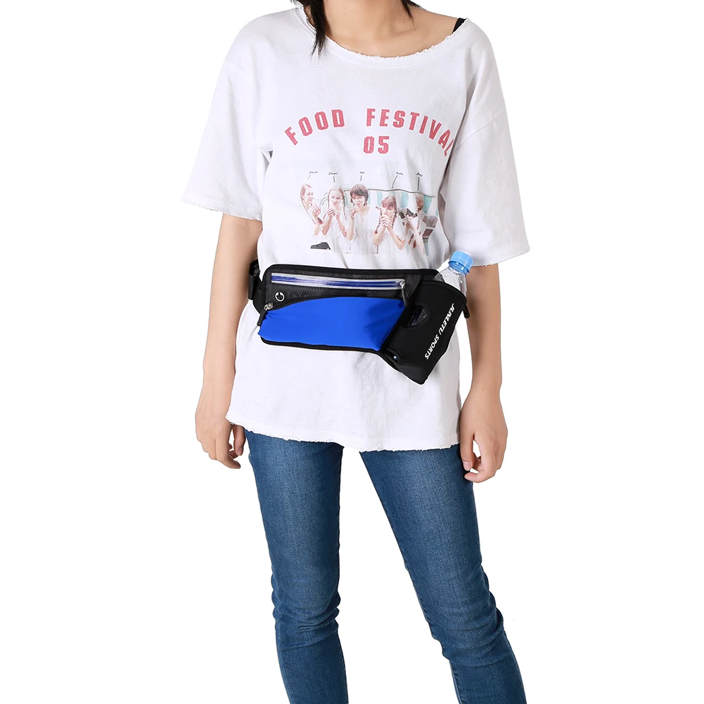 Unisex Sport Waist Bag Women Men Gym Sport Running Outdoor Water Bottle Waist Bag Pack