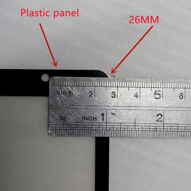 Nuovo pannello touch screen capacitivo da 10.1 pollici nero P/N CX616D FPC-V01 parti di riparazione e sostituzione CX616D
