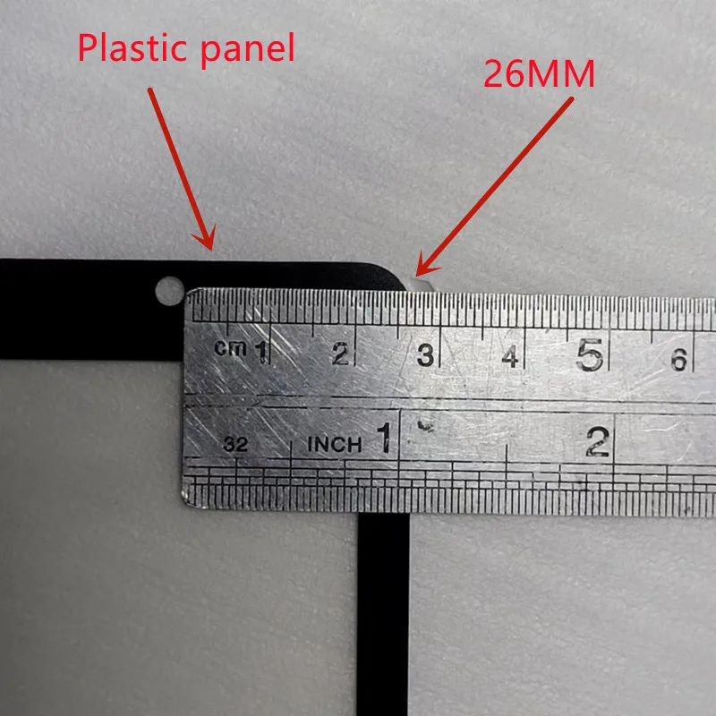 Painel Capacitivo Preto do Tela Táctil Reparo Novo e Peças de Substituição Cx616d Fpc-v01 10.1 p n Cx616d - Imagem 3