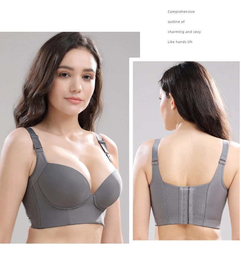 Women's Push Bras Without Bones  Women's Bra Without Underwire - Plus Size  Bras - Aliexpress