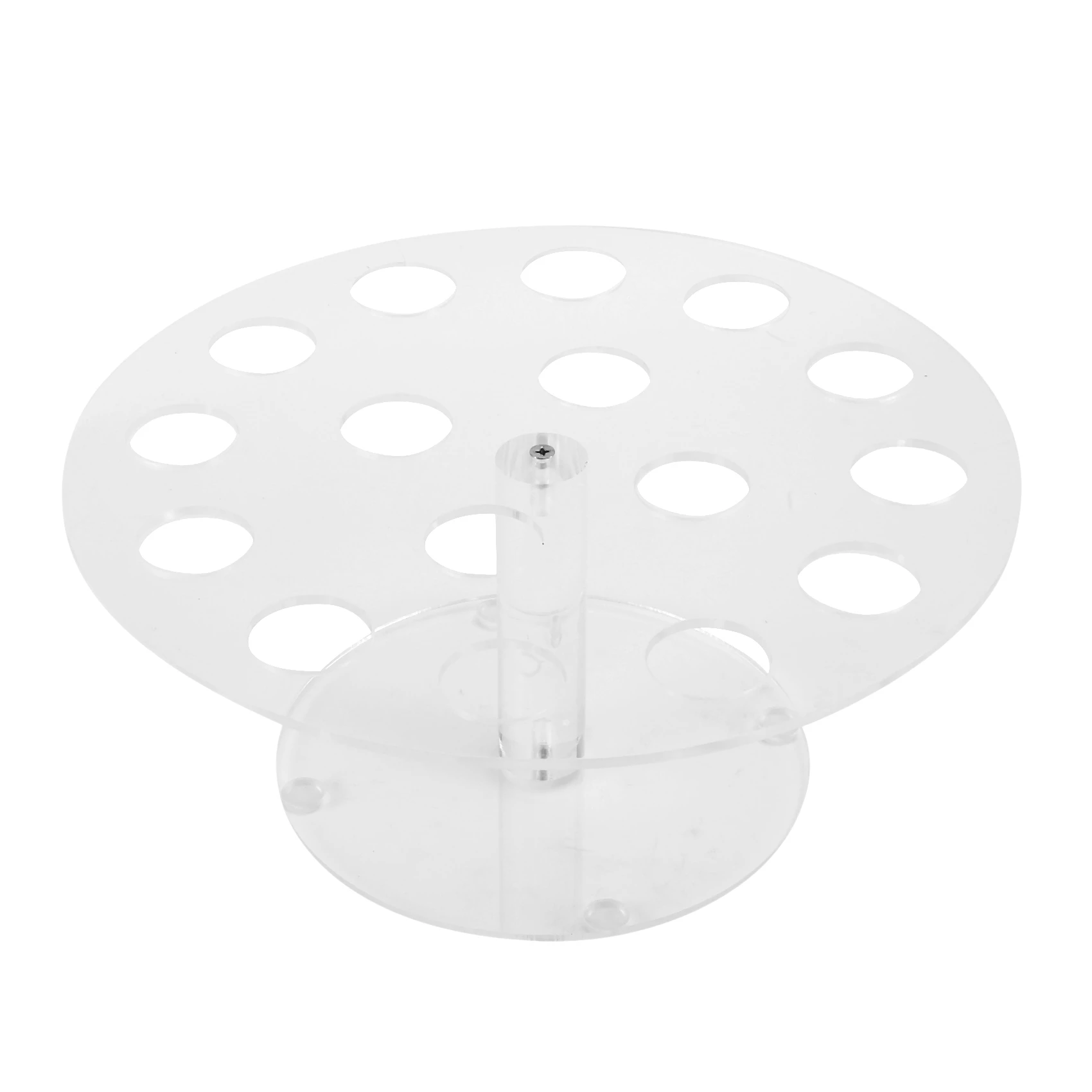 

16 Holder Acrylic Ice Cream Cone/ Sushi Hand roll Stand Transparent
