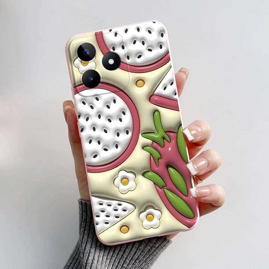 Cute Bear & Frog Silicone Soft Back Cover - Fun Cartoon Case