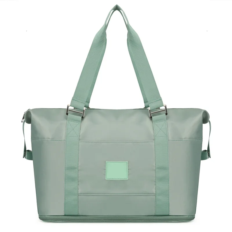 

Women Large Capacity Fitness Gym Bag Outdoor Sports Travel Bag Patchwork Color Luggage Storage Handbag Ladies Girls HC57