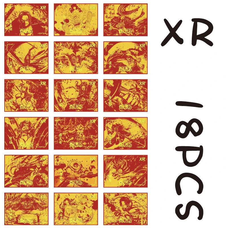 Marea Cento Dipinti One Piece Xr-Series Personaggi Anime Boa-Hancock Shanks Roronoa Zoro Newgate Collection Card Birthdaygift