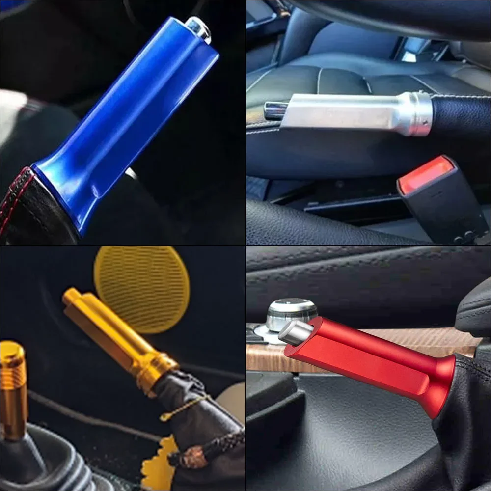1PCS Car Universal Handle Hand Brake Sleeve Anti-slip Decoration Handbrake Handle Hand Protector Cover Auto Interior Accessories