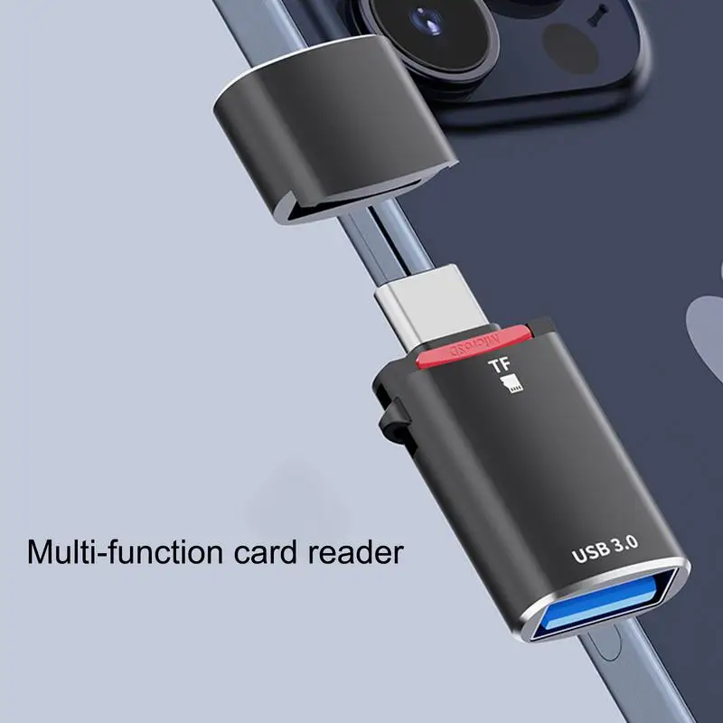 

OTG USB Card Reader USB Type C To Micro SDs TF Adapter For Laptop Phone Cardreader 5 Gbps High-speed USB C SDs Card Reader