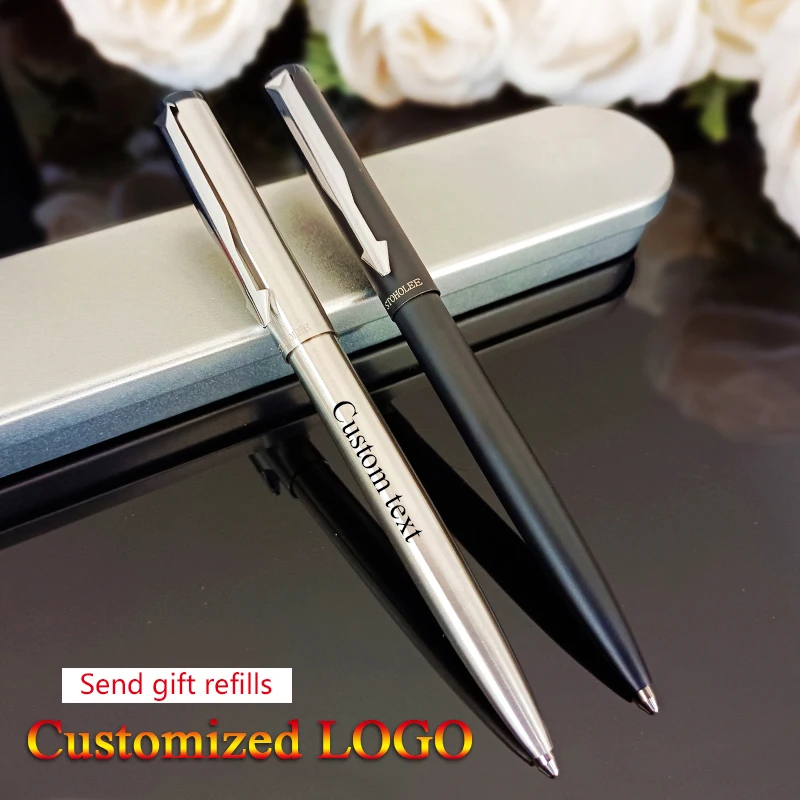 

New Come STOHOLEE Brand Pen Stationery Custom LOGO Ballpoint Pen Office Supplies Ink Pen As Same As Parker Ballpoint Pen