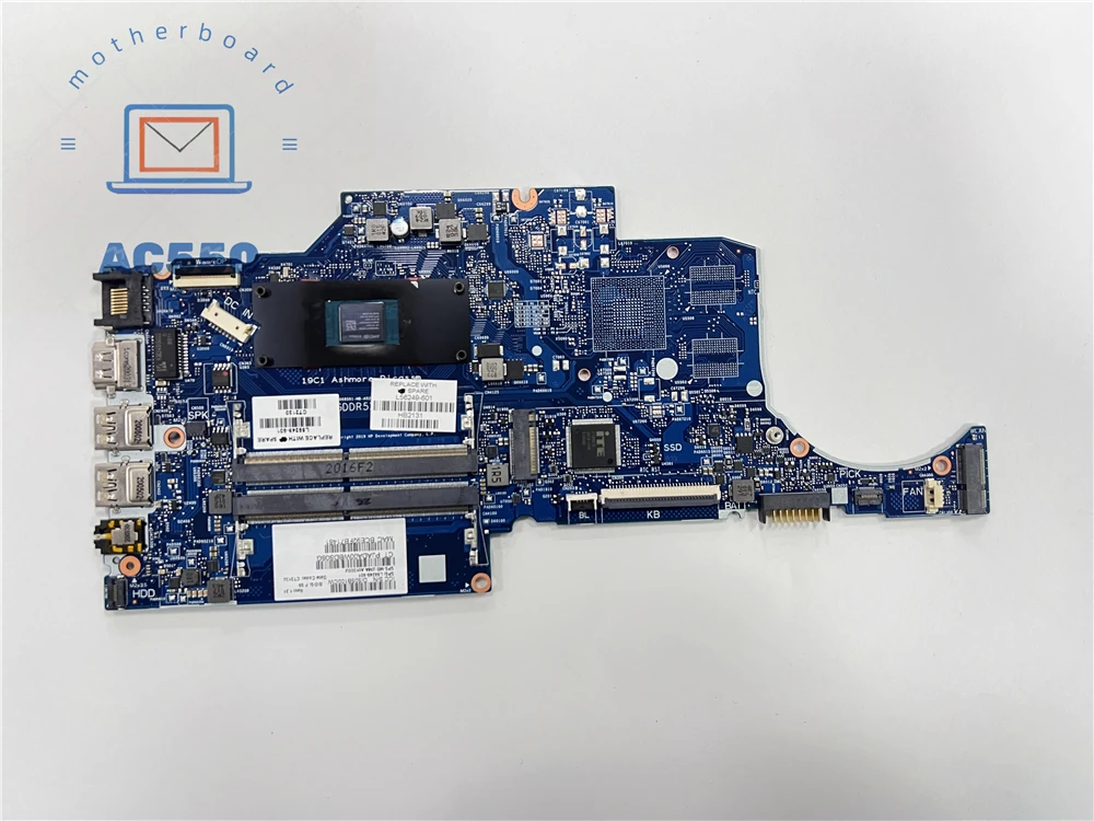 

Материнская плата для ноутбука L56249-601 6050A3068501 для HP 14s-dk ATH300U, полностью протестирована, работает идеально