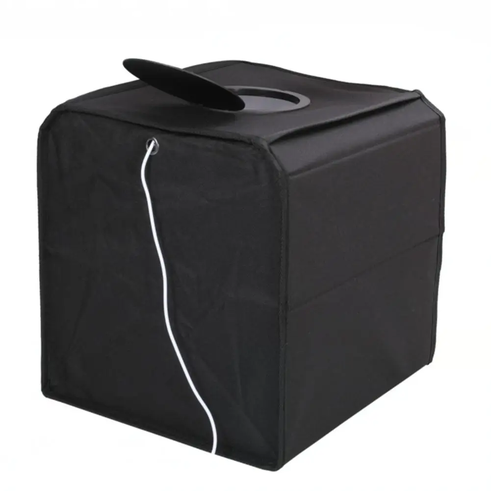 Mini Photo Studio Lightbox 3 Model LED Light Photography Softbox Folding Shooting Tent Box Kit & 6 Colors Backdrops Background