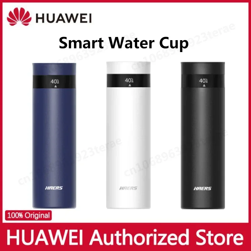 

2022 Huawei HAERS 440ML Smart Water Bottle Cooler Stainless Steel Thermos Coffee Bottle Temperature Display Leakproof Sport Cup