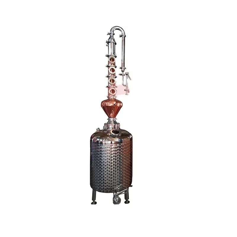 Copper Destilador Alcohol Distiller Whisky Still Distillation Distillery Equipment Vodka Making Machine for Sale