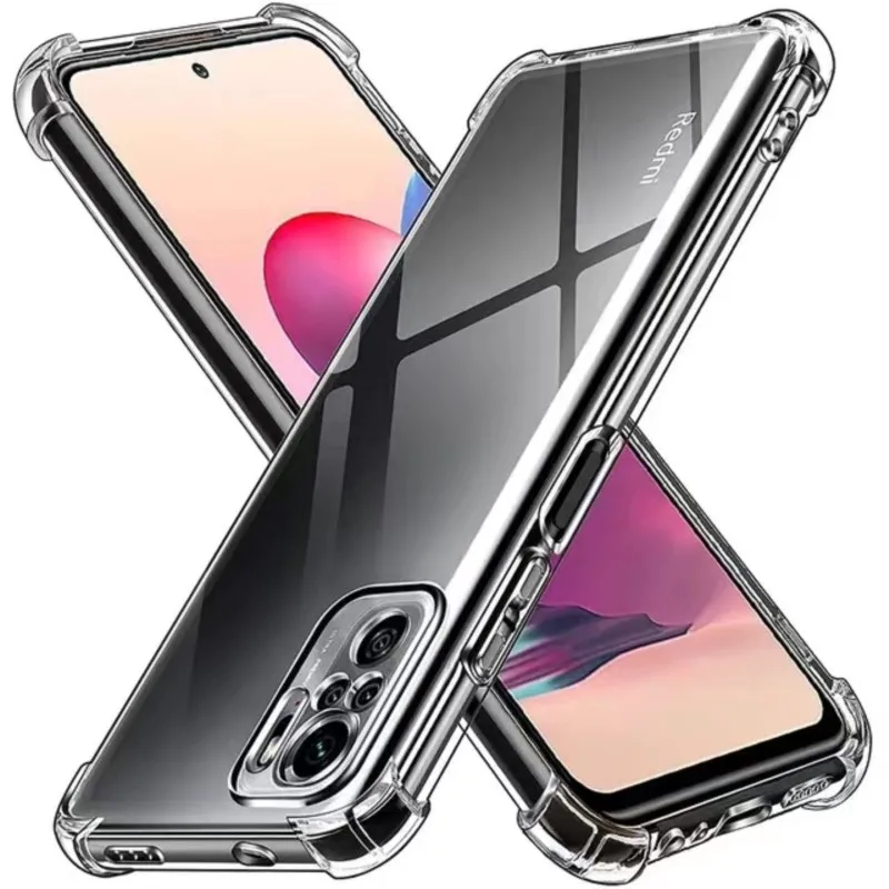 thumbnail image 1 of Funda transparente de 1,5 MM de grosor para Xiaomi Redmi Note 10, 10S, 11, 11s, 12s, 12 Pro Plus, 5G, 9C, 9A, 10C, 10A, 11A, 12C, 1 of 4