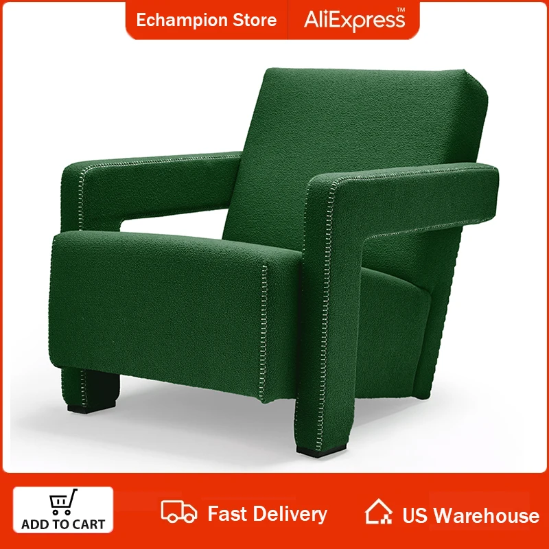 Cassina Replica Utrecht Armchair Midcentury Modern Lounge Chair
