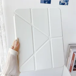 Sleek Acrylic Tablet Cover with Auto Sleep/Wake Feature for Mi Pad 7 Pro 11.2 (White)