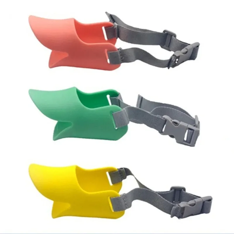 Dog Muzzle Dog Muzzle Silicone Duck Muzzle Mask For Pet Dogs Anti Bite Stop Barking
