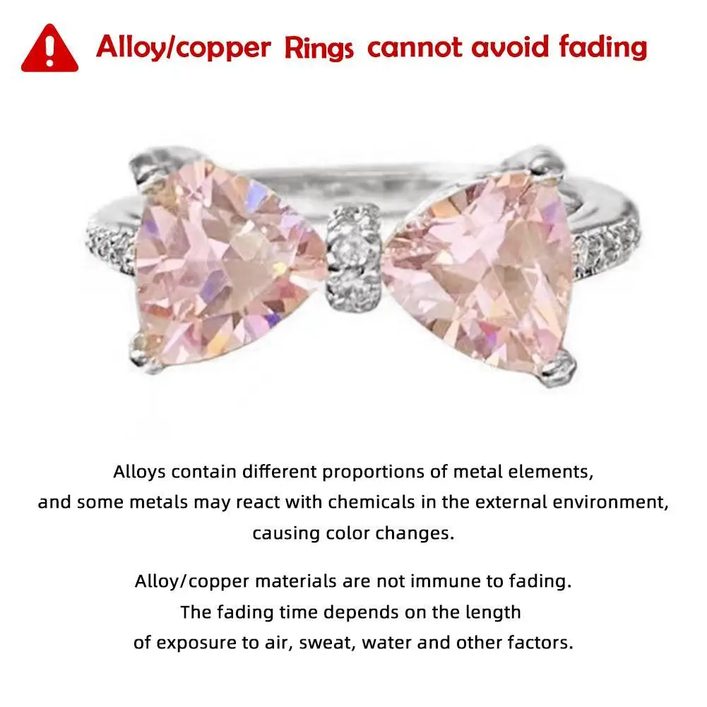 وصل رومانسية جميلة الوردي Bowknot تصميم أنثى مجوهر...