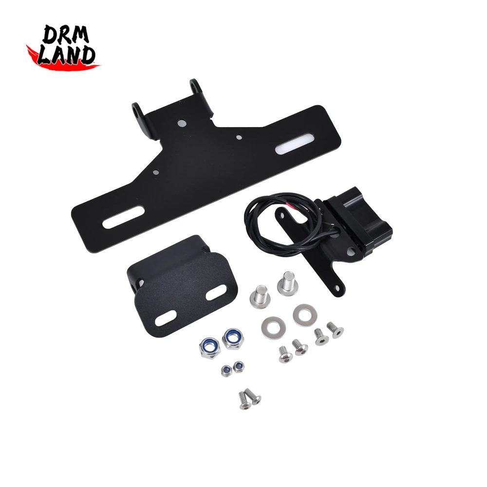 오토바이 번호판 홀더 LED 펜더 제거기 (스즈키 하야부사 GSX1300R 2021-2024 GSX 1300R 액세서리 2023 2022)