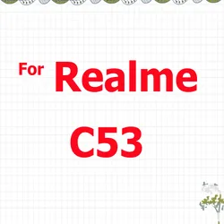 High - Definition Anti - Drop Tempered Glass Screen Protector with Intelligent Design for 2 pcs (For Realme C53)