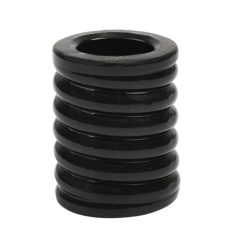 Male Penis Lock Cock Ring Bondage Erection Ball Ring Delay Ejaculation Reusable Enlargement Ball Stretcher Sex Toy For Man