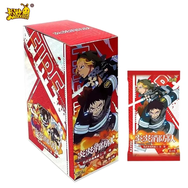 KAyou-Cartões Fire Force para Crianças, Cartões Periféricos Anime LGR,  Yanwu, Coleção Soul, Conjunto Completo, Caixa de Cartão Booster, Presentes  de Aniversário - AliExpress